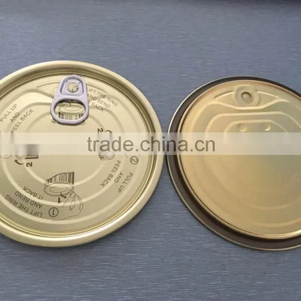 #401 Tinplate EOE Easy Open End With Epoxy Coating