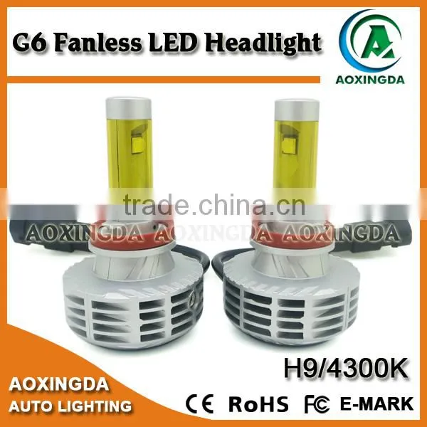 2016 Hotsale 6000LM All in One LED Headlight Kit H9 photo-3