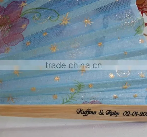Personalized Foldable Bamboo Fans photo-4