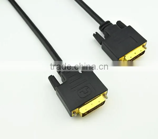 Gold Plated Connector CCS/BC/TC M to M Dvi to av Adapter 24+1 Wrapped PVC photo-4