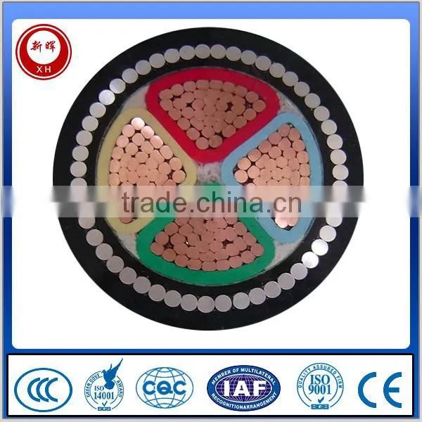 0.6/1KV Copper or Aluminum Conductor XLPE Insulated Armoured LV Electric Cable photo-6