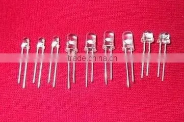 High Lumen 5mm LED 500pcs/lot Straw F5 WHITE,BLUE,GREEN,YELLOW,RED LEDS LIGHT BALL LAMP BEADS Diode photo-3