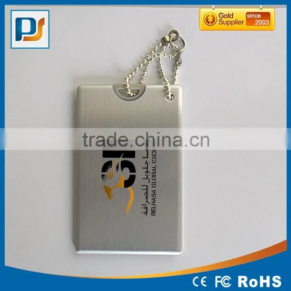 Aluminum Name Card Usb Flash Pendrive 4gb With Waterproof Chipset Best Quality photo-2