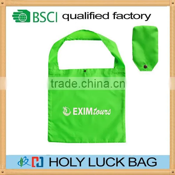 2016 Red Polyester Gift Bag Foldable Pouch Tote HL-PB197 photo-4