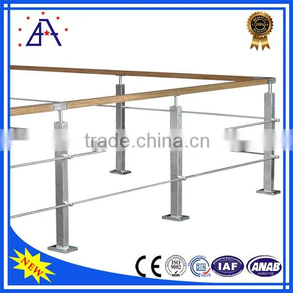 Custom Silver Anodized Aluminum Hospital Handrail photo-6