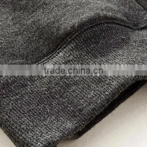 2015 Collar Autumn and Winter Cotton Slim Sweatshirt for Black Hoodie Wholesale photo-6