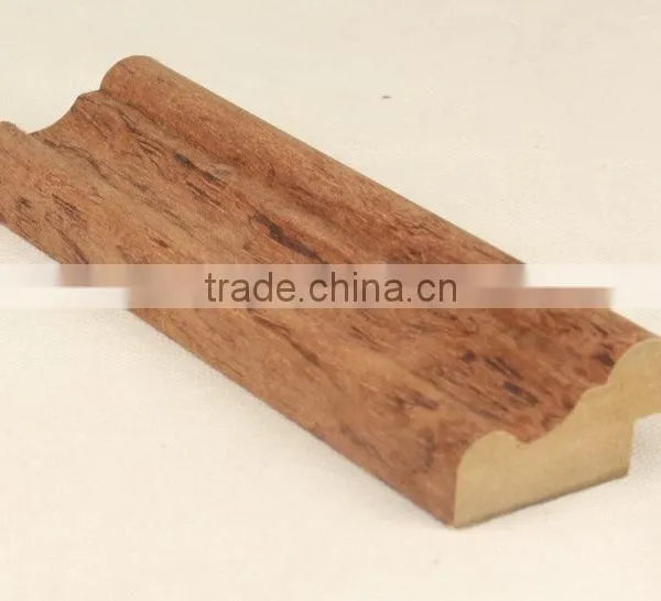 MDF Moulding Wrapped by Bubinga Veneer photo-2