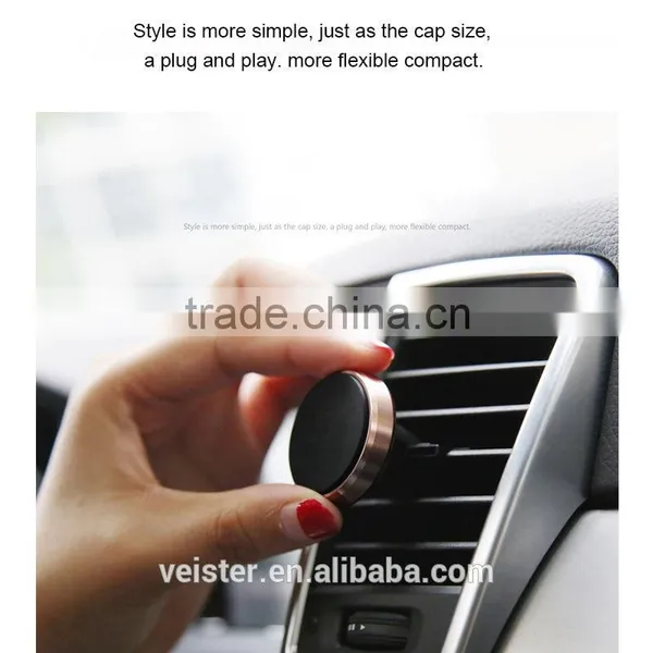 Mini Magic 360 Degree Rotation Car Holder Smart Mobile Phone Magnetic Car Holder photo-5