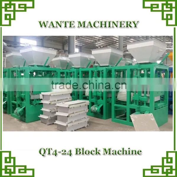 2015 Trade Assurance Export to Congo !! QT4-24 Africa Small Paver Block Machine Price photo-5