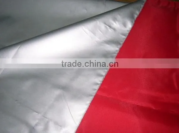 Factory Direct Salescheap China Wholesale Taffeta Waterproof Silver Coated Fabric for Awning, Shoes, Tent, Umbrella, Car Cover photo-2