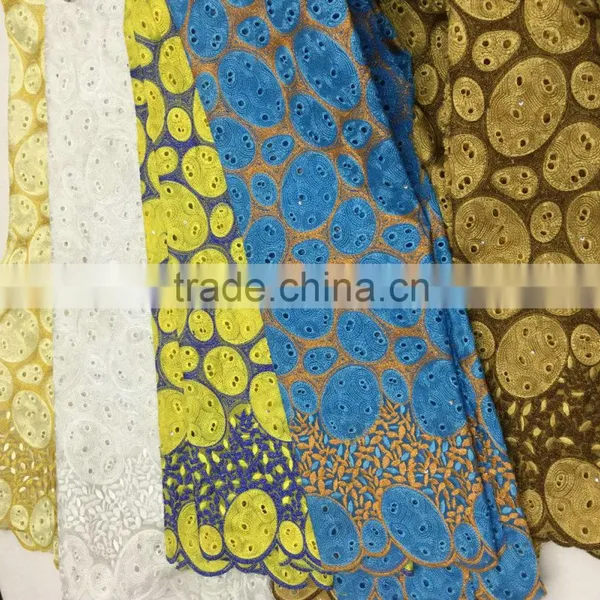 2016 Hot Sale African Organza Lace Fabric African Lace Switzerland Lace Fabric for Curtains Quality Choice photo-5