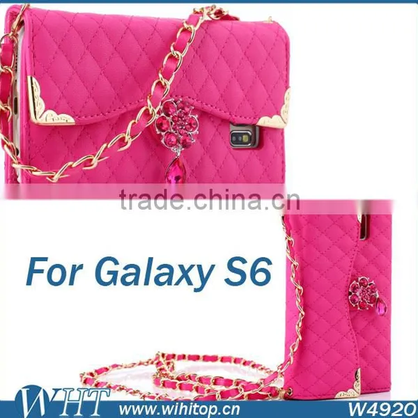 Mobile Phone Accessories for Galaxy S6 Case Wholesale, China Supplier Leather Case for Galaxy S6 photo-4