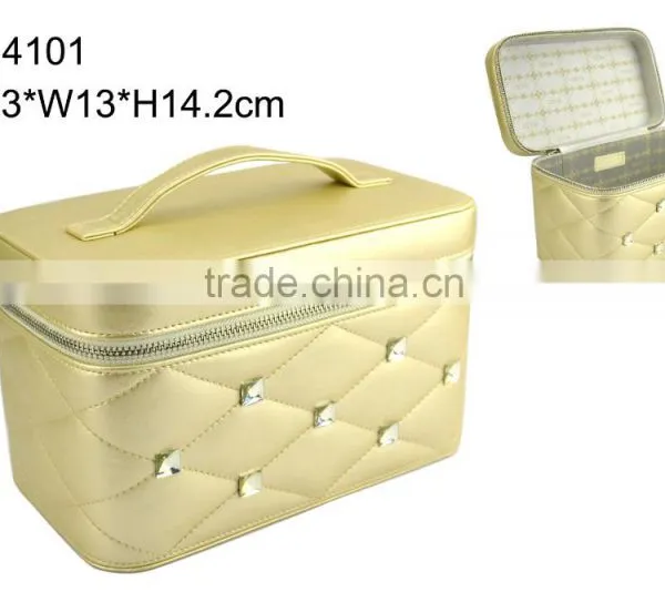 PU Leather With Handle Jewelry Box photo-5