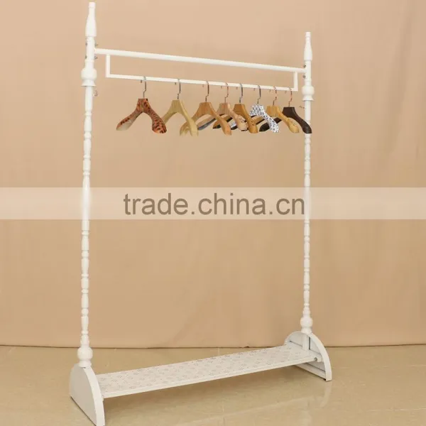 Factory Provide Directly Hot Sale Metal Clothes Hanging Rack for Display photo-3