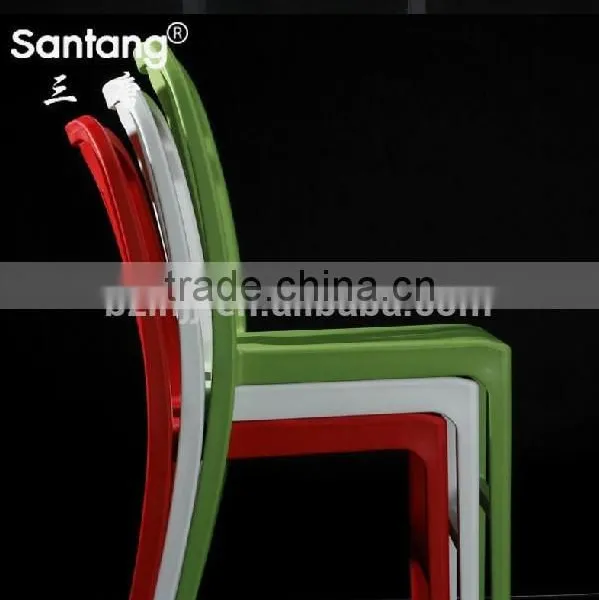 Restaurant Chair /plastic Chair Factory/ Modern Design Plastic Leisure Chair 1225 photo-2