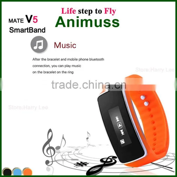 Factory Price OEM Touch Screen V5 Smart Bracelet,intelligent Fitness Healthy Tracker Wristband For Android Samsung photo-4