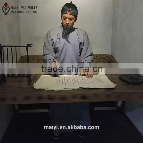 Lifelike Wax Museum Figure Wax Statue for Display