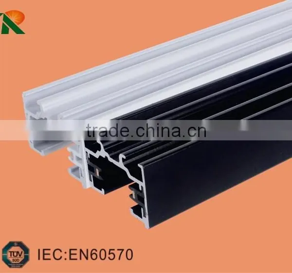 Single Circuit 2 Wires Light Track Rail for Led Ceiling Track Light photo-4