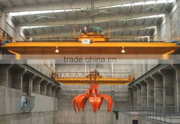 double girder grab overhead crane
