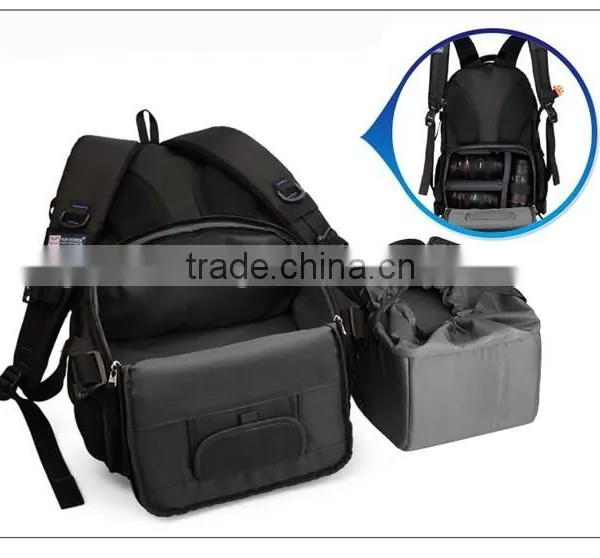 Hot New Products for 2015 Polyester Camera Backpack photo-5
