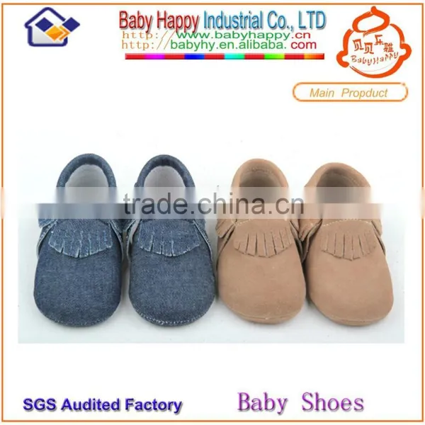 Hand-made Italian Sheep-leather Baby Shoes 3-6 Months photo-3