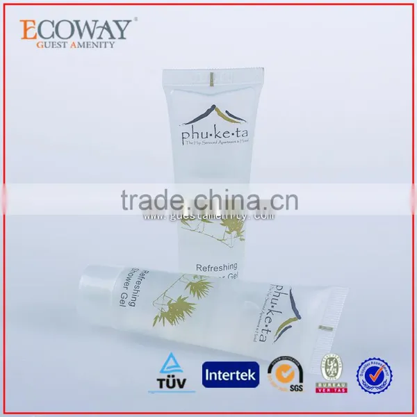Best Design Clear Shampoo Tubes Disposable Plastic Hotel Bath Gel Tube photo-2