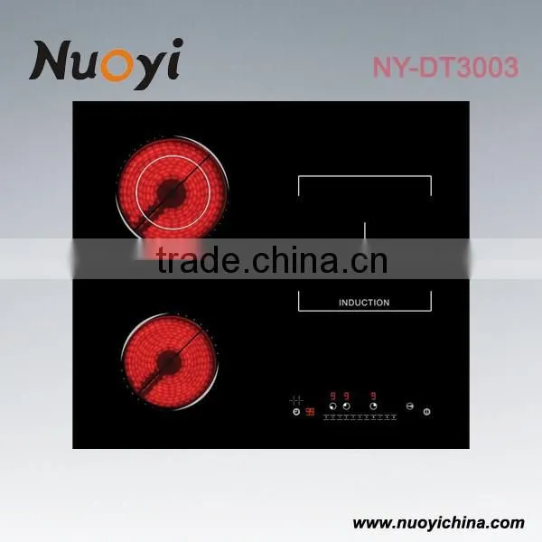 2014 Electric Black Glass Ceramic Hob,infrared Ceramic&induction Stove