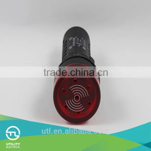 AC 220V Red LED Power Indicator Pilot Single Light Lamp 22mm With CE Certification photo-3
