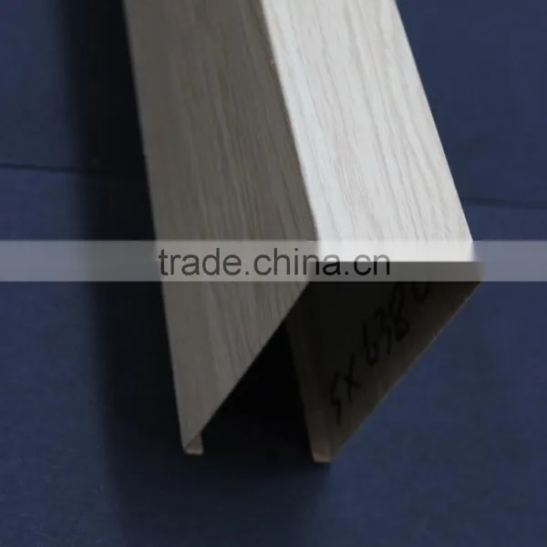 Hot Selling Wood Grain Suspended Metal Lath Ceiling U Aluminum Screen Ceiling photo-4