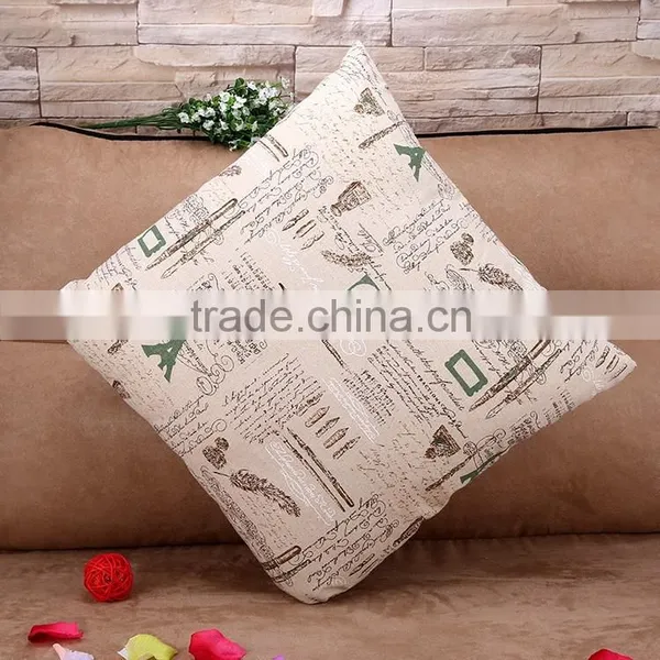 Household Cloth Art ZAKKA Cotton and Linen Hold Pillow Animated Cartoon Series Cushion for Leaning on Back of a Chair photo-2