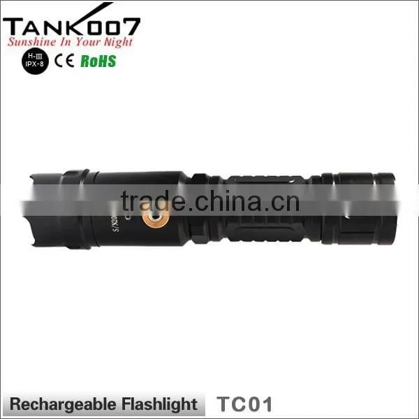 TANK007 500w High Power Led High Power Led 15w Rechargeable LED Flashlight photo-4