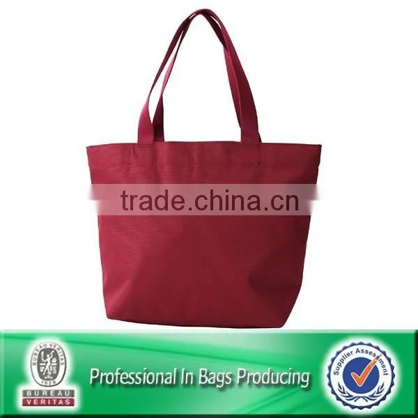 600D Polyester Canvas Tote Bag