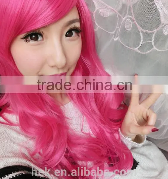 2015 New Arrival Hot Sale Cheap Synthetic Long Hair Wigs photo-2