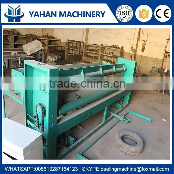 Wood Log Peeler Line, Wood Working Machine , Veneer Peeling and Cutting in One Machine photo-2