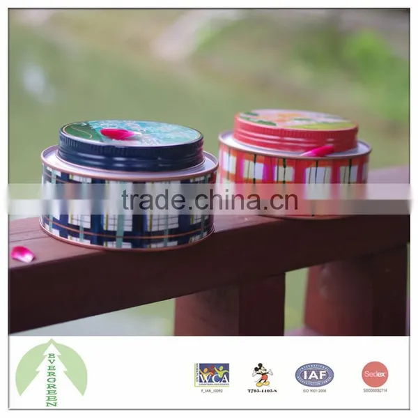 New Products Tin Box 10.8*5.9 cm Round Tin Packaging photo-2