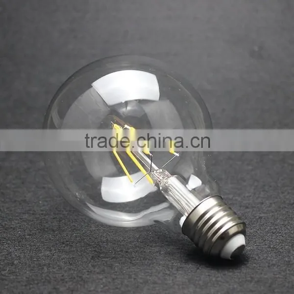 Cheapest CE ROHS G95 8W RA80 E27 Led Filament Vintage Bulb photo-2