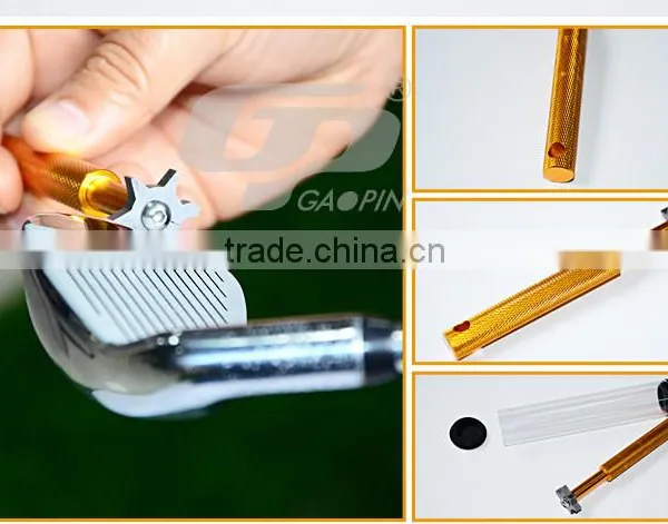 Golf Hot 6 Blade Golf Iron & Wedge Club Groove Tool Sharpener & Cleaner for V U Square photo-2
