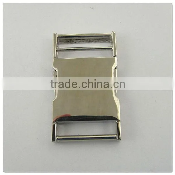 1.5 Inch Silver Colour Leather Belt Buckle photo-2