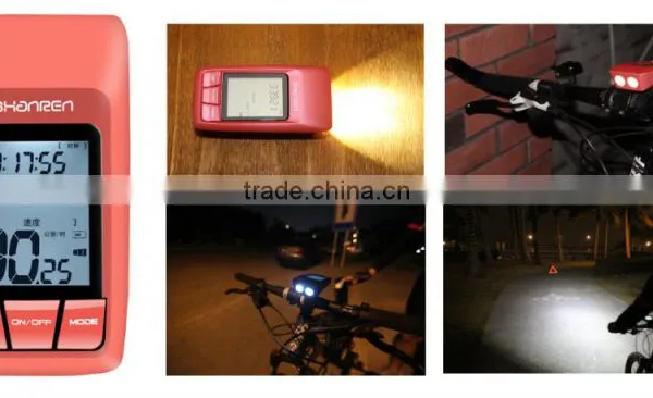 Raptor Intergration Cycle 300 LM LED Light Bike Parts With Smart Bike Computer photo-3