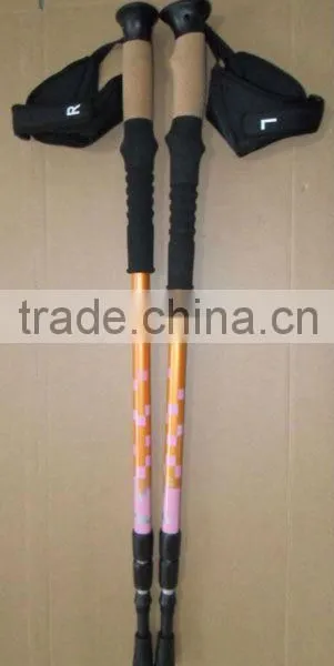 Natural Cork With EVA Trekking Pole SL-24-3