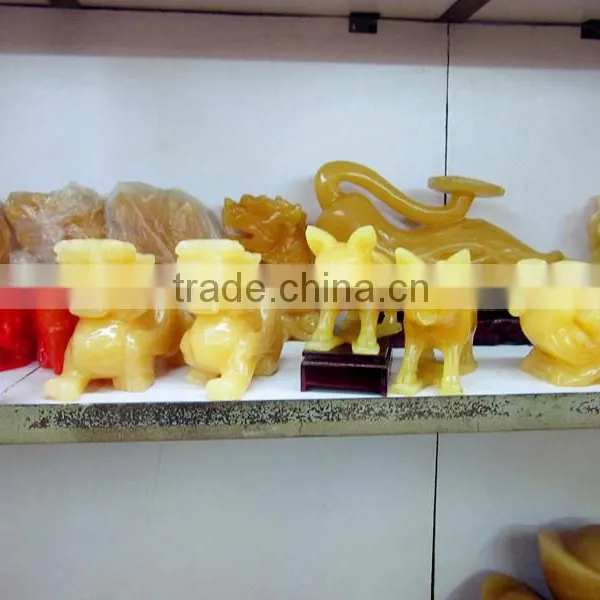 Eye-catching Hot Sale High Quality Chinese Yellow Jade Kylin photo-3