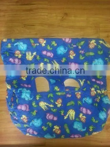 Blue Color RH-CH001-03 Baby Seat Cotton Cover Shopping Trolley Cover for Sale photo-4