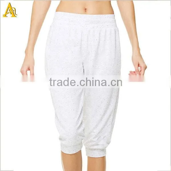 Womens Yoga Capri Pants Capri Leggings White Yoga Pants