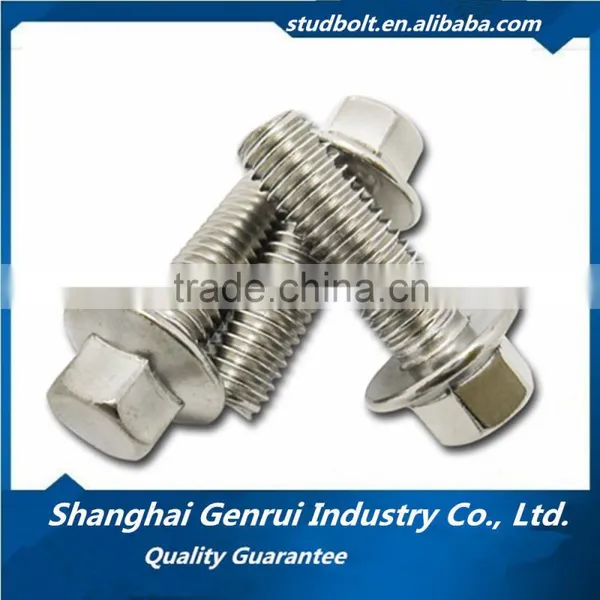 Underquote Supplier From China GT DIN6912 Stainless Steel a2 a4 Hex Head Flange Bolt Gr 8.8 photo-6