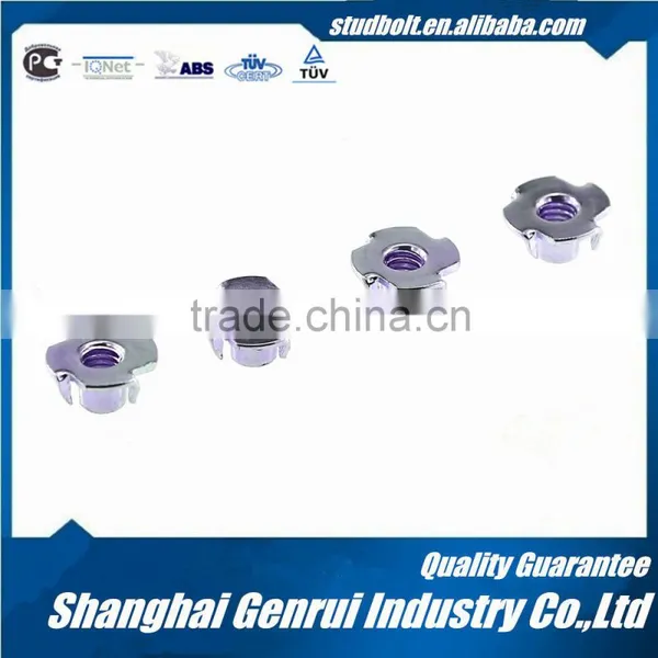 M6 Steel Cold Forged 4 Prongs Tee / T Furniture Locking Nuts photo-6