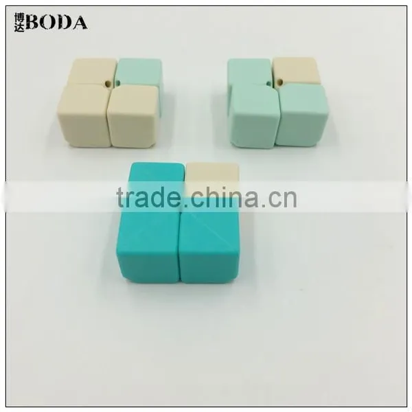 The Lovely Baby Teething Toys Flower Silicone Beads photo-2