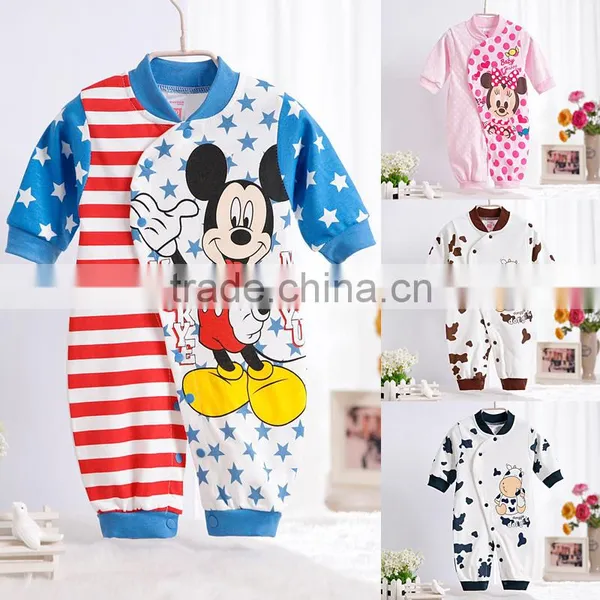 2015 Autumn New Product Free Baby Girl Romper 0-24 Months