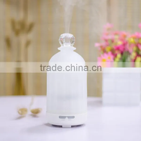 7 Color LED /warm Light Glass Aroma Air Freshener Humidifier photo-4