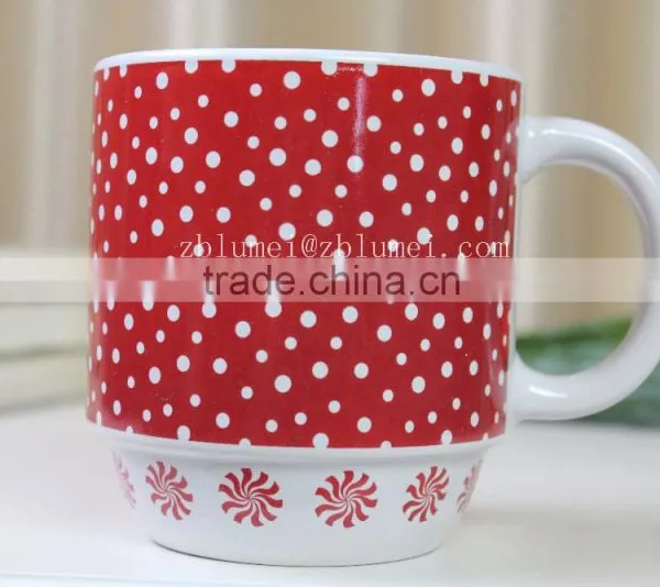 Fine Ceramic Coffee Mug With Printing