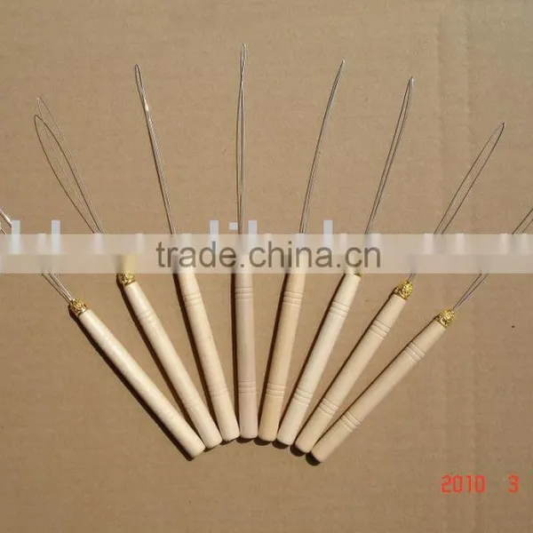 Wooden Loop Pulling Needle / Steel Wire Needle / Thread Needle